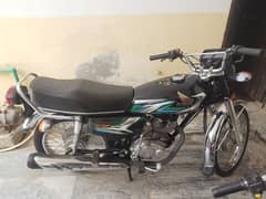 Honda CG125 Black color