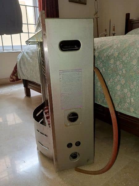 electric and gas heater 2