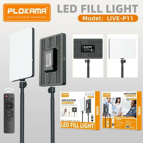 Professional LED Video & Photography Light Remote control 2