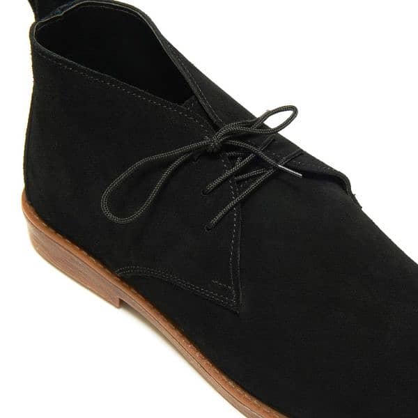 Casual Black Suede Shoes 3