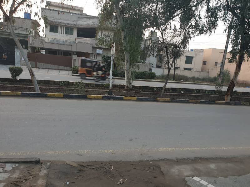 Best 2 Kanal 80 Feet Road Semi Commercial Location Near Park Mosque Market Plot For Sale 2