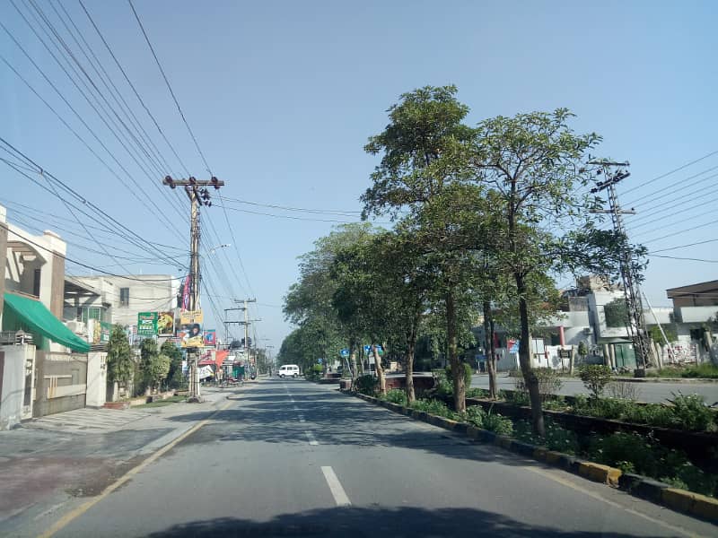 Best 2 Kanal 80 Feet Road Semi Commercial Location Near Park Mosque Market Plot For Sale 6