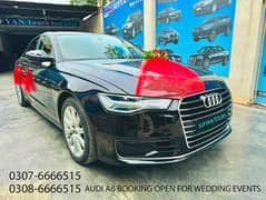 WEDDING CARS AUDI A6 | PRADO | FORTUNER | Limo RENT A CAR 0