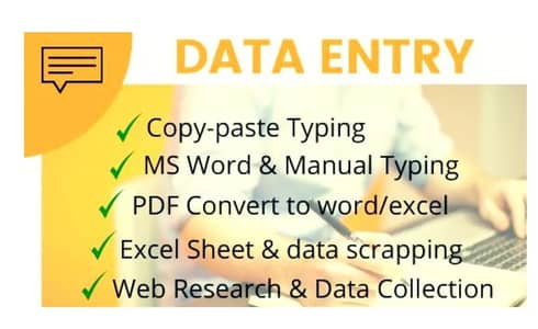 Intelligent Computer Office Assistant Data Entry E-commerce G-11/2