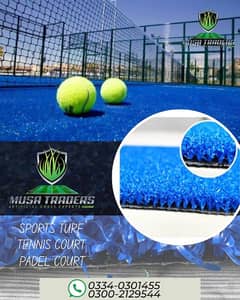 PADEL TURF - SPORTS GRASS - TENNIS COURT GRASS - EXPERT AVAILABLE