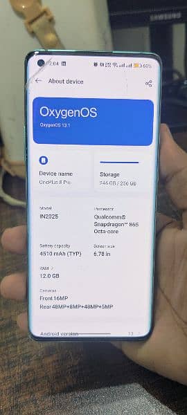 OnePlus 8 pro 12/256 2