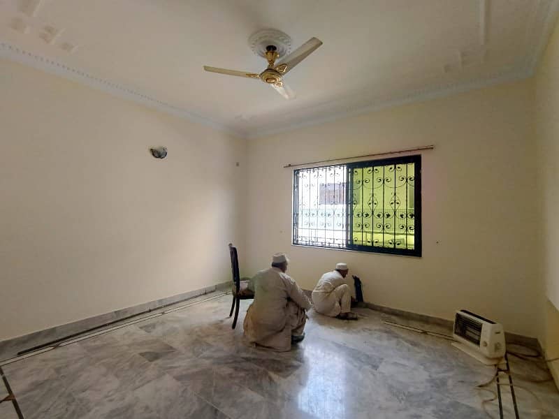 One Kanal Separate Gate Marble Flooring Upper Portion Available On Rent In I-8 12