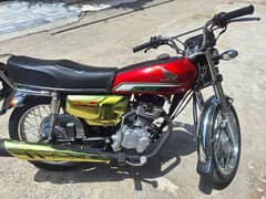 honda CG 125 self start