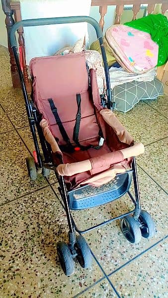 baby pram and sleeping bed with tent for sale 1