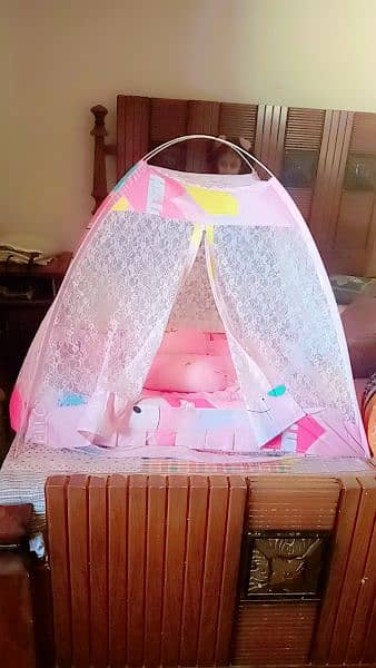 baby pram and sleeping bed with tent for sale 2