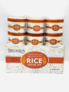 Rice facial kit-pack of 6 0