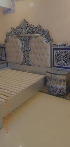 bed and dressing table Deco paint bed Achi quality h wazni bed h