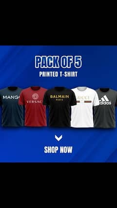 Pack of 5 T-shirts