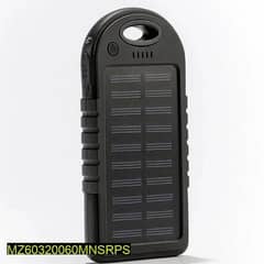 5000MAh solar power bank free delivery