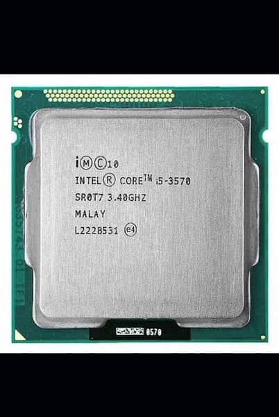 100% ok 2x4GB RAM and core i5 3570 available for sale (SEE DETAILS) 1