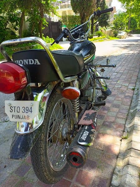 Honda 125  register sargoda 4