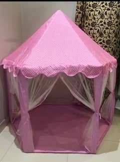 pink Barbie doll house