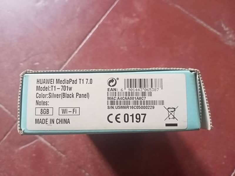 huawai media pad tablet 8GB internal Ram 0