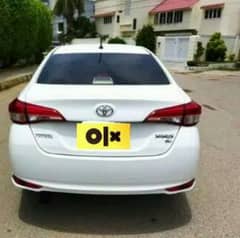 24 LAC 2021 Toyota yaris manuol/30remaing