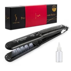 Professional Hair Straightener With Steam Option