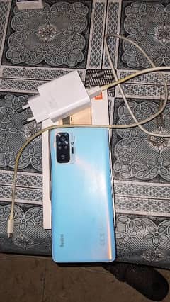 Redmi note 10 pro for sale with box charger