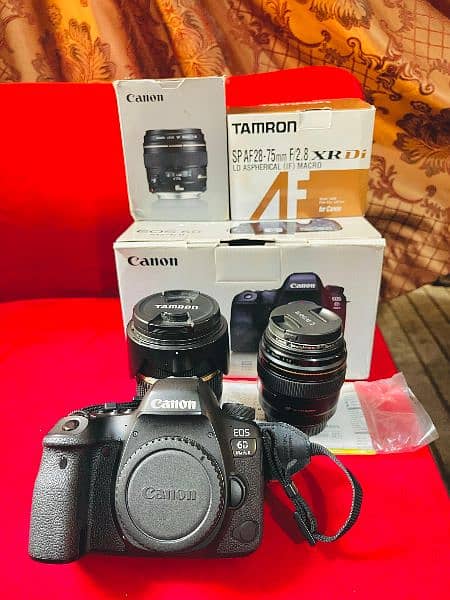 Canon 6D Mark 2 With 85mm & 24-70 Condition 10/10 Only Some Months Use 0