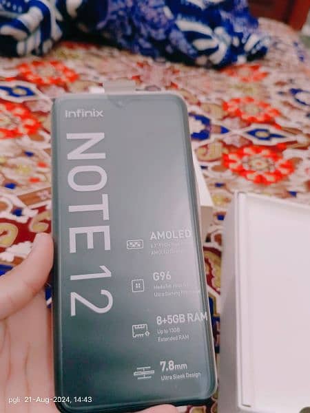 infinix note 12 Used, condition 10/10 2