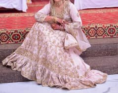 Walima Bridal Maxi with Tail Lehnga