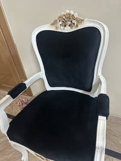 2 chair set with centre table available