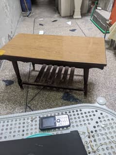 wooden table