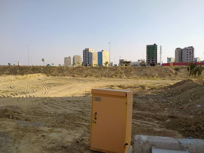 Precinct 6 Residential Plot 250 Sq. Yd. Prime Location near Flag Pole in Bahria Town Karachi 3