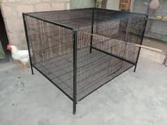 folding cage 10 guage wire colony breeding or Hen cage 0