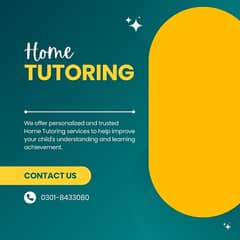 Home tutor Availaible in Scheme 33 and gulshan e iqabal