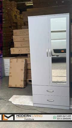 Stylish 2 doors wardrobe Best quality in your choice colours 0