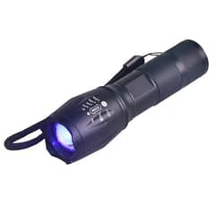 5 watt UV395-400, Ultraviolet Torch Light, Aluminum Body and zoom able