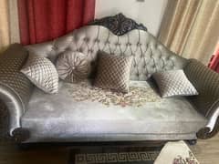 7 seater sofa set with table