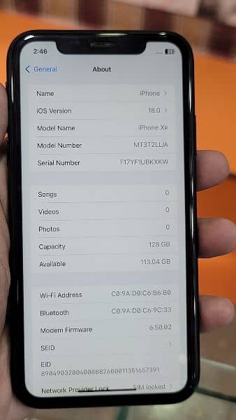 iphone xr 128 gb jv in Good Condition 6