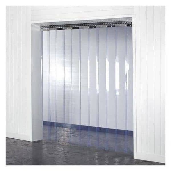 Transparent PVC curtains available SS Hengar chenal available 1