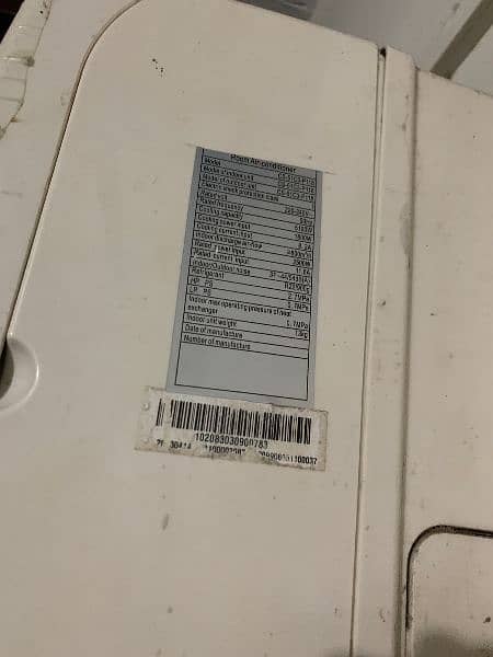 2. Panasonic Air conditioners 1.5ton Simple energy Saver Model 4