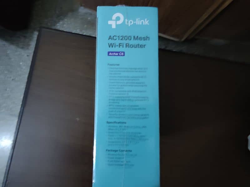 TP Link AC 1200 Archer C6 Router Box Pack 2