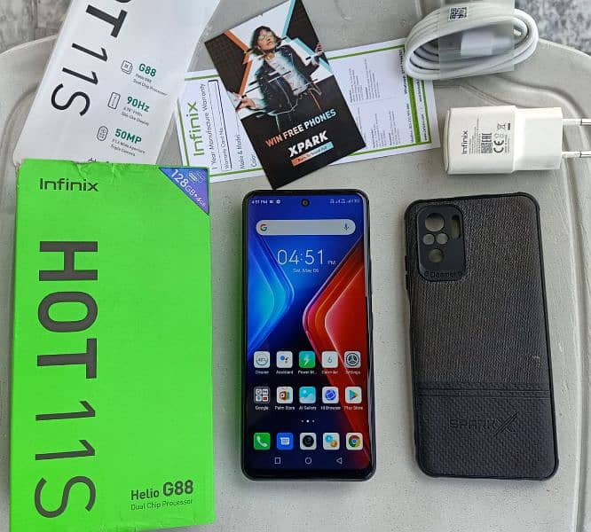 infinix Hot 11S 6/128GB,*2Month WaRnty"ist Hand, Lusssshh 10/9.5,* 0