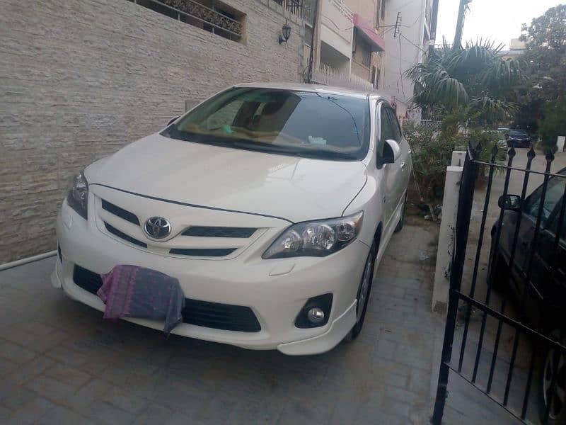 Toyota Corolla Pakistani 2011 to 2013 front bumper lips 1