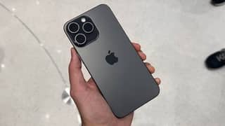 IPhone 15 pro max black titanium 256 gb jv 0