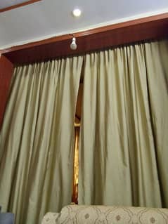 Golden 3 curtain 9 ft for sale