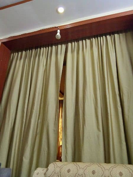 Golden 3 curtain 9 ft for sale 0