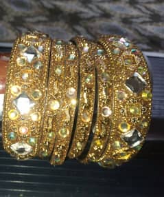 3 set of bangles and used make up in good condition 0