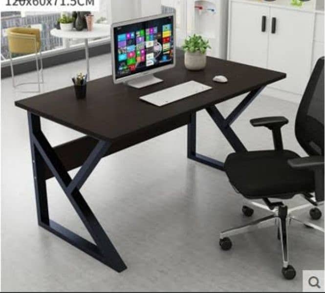 K shape table for office gaming and study etc 2