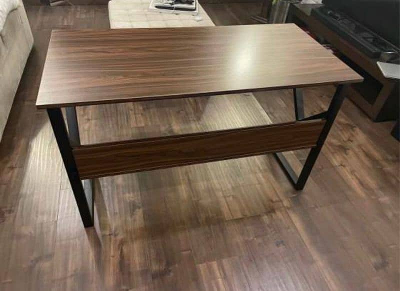 K shape table for office gaming and study etc 3