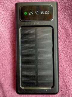 10000 mAh Power bank With Solar Charging