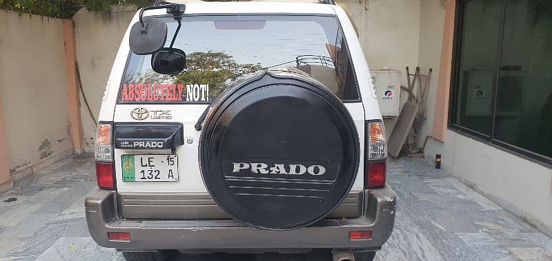 Toyota Prado 1998  2.7 petrol 7 seater  TX limited 1